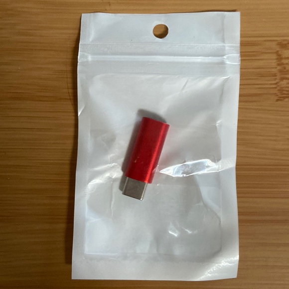 USB-C Adapter- iOS lighting cable (female) to USB-C (male) Adapter, charge only - Picture 1 of 2